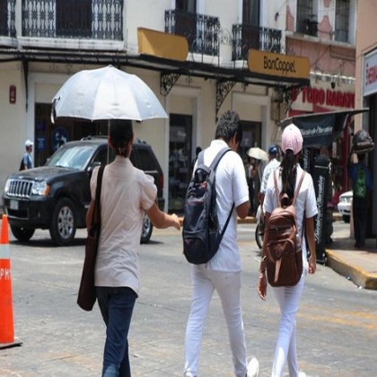 Fuerte calor continuará este martes en Yucatán