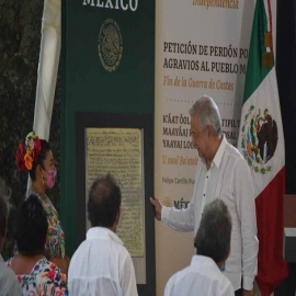 Felipe Carrillo Puerto: Pide México perdón al pueblo maya por injusticias del pasado