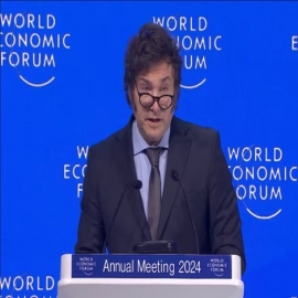Disruptivo discurso de Javier Milei en el Foro de Davos: «Occidente está en peligro»