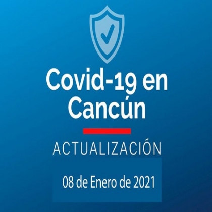 Casos coronavirus en Cancún, hoy 08 de enero de 2021