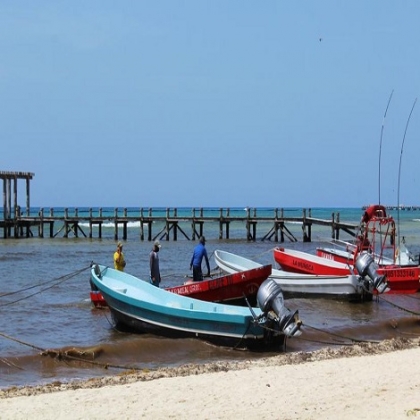 Playa del Carmen: Pescadores extreman precauciones para salvarse del Covid-19