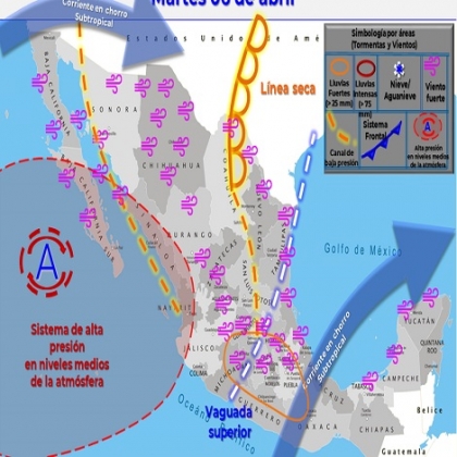 Clima hoy para Cancún y Quintana Roo 6 de abril de 2021