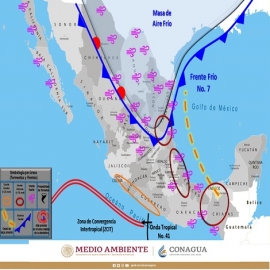 Clima hoy para Cancún y Quintana Roo 16 de octubre de 2020