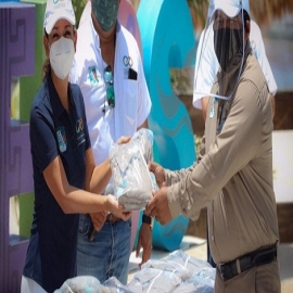 Entregan uniformes a trabajadores de servicios públicos de Puerto Morelos