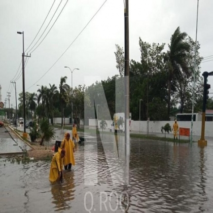 Tormenta 'Amanda' trae fuertes lluvias a Quintana Roo; Chetumal es el primer afectado