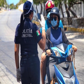 Isla Mujeres refuerza medidas preventivas en el inicio de la fase 3 del Covid-19