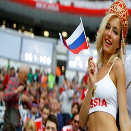 Las bellezas de la inauguración del Mundial de Rusia 2018