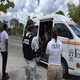 Felipe Carrillo Puerto: Retoman operativo para verificar legal estancia de extranjeros