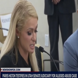 Paris Hilton confiesa en la Asamblea Legislativa del Estado de Utah el secuestro que sufrió de niña y los abusos sexuales y tortura que padeció en centros de menores tutelados