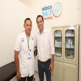 Pone en marcha el Gobernador Mauricio Vila Dosal el Programa "Médico 24/7"