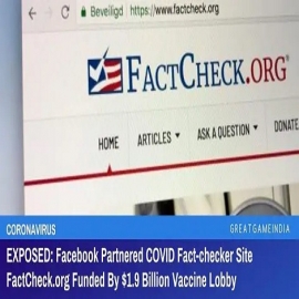 Un verificador de 'bulos' sobre COVID en Facebook es financiado por un lobby de vacunas de $1.9 mil millones de dólares
