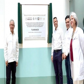 AMLO inaugura hospital en Tlaxiaco, Oaxaca; después de 10 años de abandono