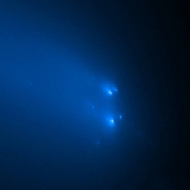 El telescopio Hubble captura imágenes nunca logradas de un cometa en desintegración
