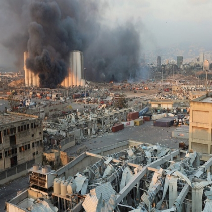 #PrayForLebanon: Explosión en Beirut daña monasterio franciscano