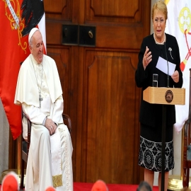 Las mejores fotos del papa Francisco en Chile