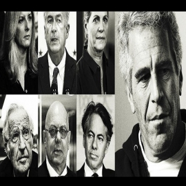 Revelan agenda privada de Epstein: desde el actual jefe de la CIA, la abogada de Goldman Sachs, una banquera Rothschild y hasta Chomsky