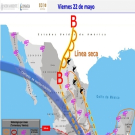 Clima hoy para Cancún y Quintana Roo 22 de mayo de 2020