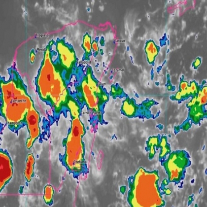 Podría formarse un ciclón en el Golfo de México; vienen más lluvias a Yucatán