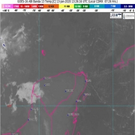 Se esperan ligeras lloviznas para este lunes en Quintana Roo