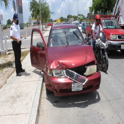 Chetumal: Coronavirus disminuyó número de lesionados en accidentes de tránsito