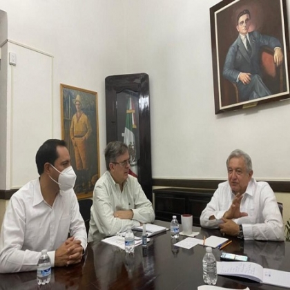 Atestigua el Gobernador Mauricio Vila Dosal el inicio de la vacunación contra el Coronavirus en Yucatán