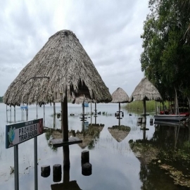 Sube de nivel de agua balneario Sijil Noh Ha de Carrillo Puerto