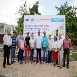 El alcalde Renán Barrera dirige esfuerzos a la creación de sociedad cada vez más unida y participativa