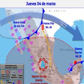 Clima hoy para Cancún y Quintana Roo 4 de marzo de 2021