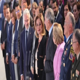 Vicente Fox, Vila, Marko Cortés, Osorio Chong y otros liderazgos de la oposición se reúnen en informe de Maru Campos