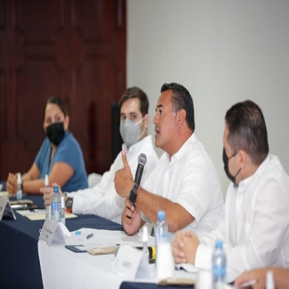 El alcalde Renán Barrera sostiene reunión con integrantes del CCE para trazar un plan de trabajo conjunto para los próximos 3 años