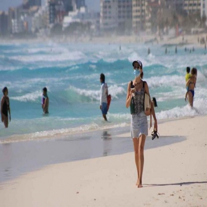 Bajan niveles de contaminación en costas de Cancún por escasez de turistas