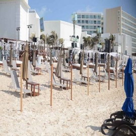 Mandala Beach Club insiste en privatizar las playas de Cancún