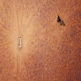 Las impresionantes imágenes de la sequía en Australia vista desde el aire