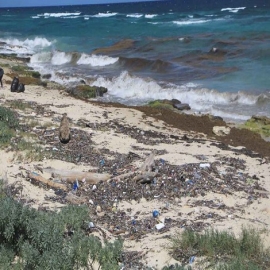 Cancún: Microplásticos y basura del Mar Caribe invaden playas de Q. Roo