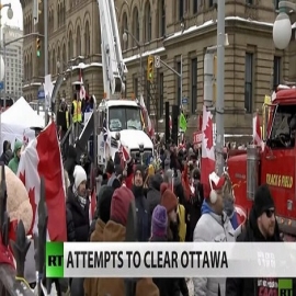 ‘Todo el mundo está mirando’: Manifestantes de Ottawa hablan con RT América