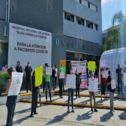 Guardia Nacional vigilará hospital del Issste en Yucatán; escuchan a personal tras protestas