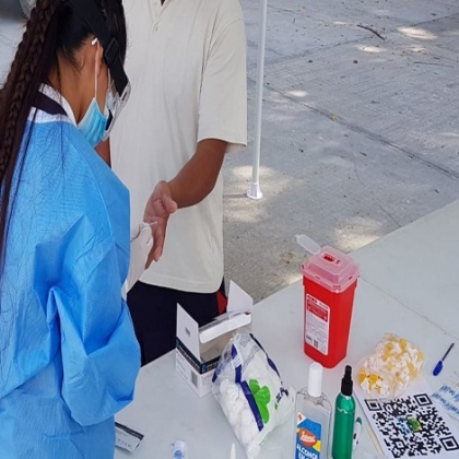 Covid: Módulos de pruebas rápidas en Playa de Carmen reportan pocos casos positivos