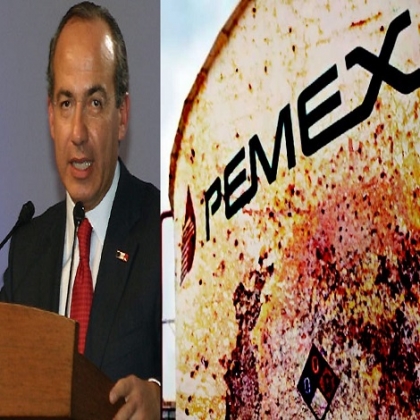 Calderón; la destrucción de PEMEX y la deuda pública