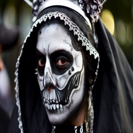 "La Catrina": el impresionante desfile de miles de calaveras en Ciudad de México en honor a "la muerte elegante"