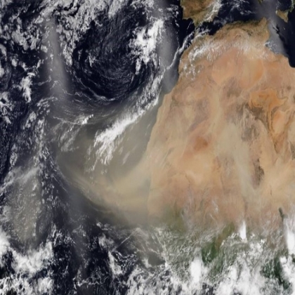 Polvo del Sahara que llegaría a México no representa un riesgo para los pobladores: Cenapred