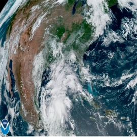La tormenta tropical “Cristóbal” se forma cerca de la bahía de Campeche; es la tercera de la temporada