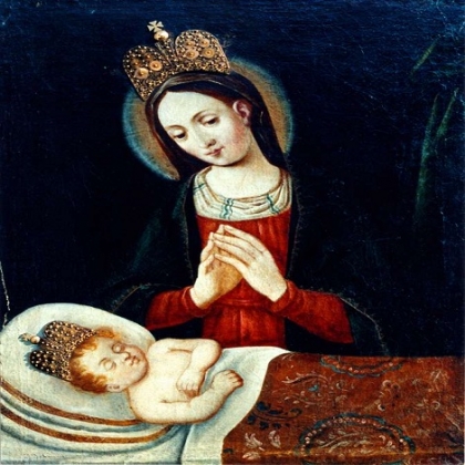La imagen de la Virgen María que lloró sangre un día como hoy